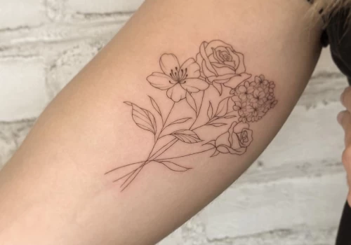 Featured image - Fine Line Tattoo Dublin - The Rise of Fine Line Tattoos in Dublin - The Black Hat Tattoo