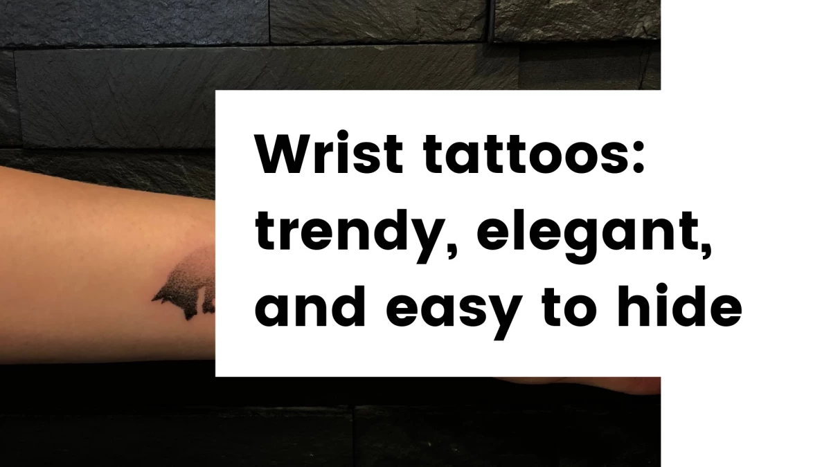 Titre - Wrist tattoos_ trendy, elegant, and easy to hide