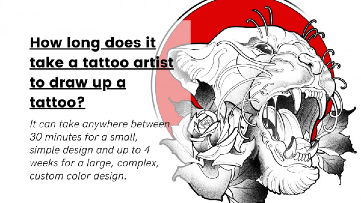 How long does it take a tattoo artist to draw