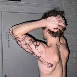 Galilea - resident artist - Black Hat Dublin - cybersigilism - The Black Hat Tattoo
