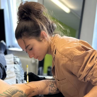 Anna - The Black Hat Tattoo