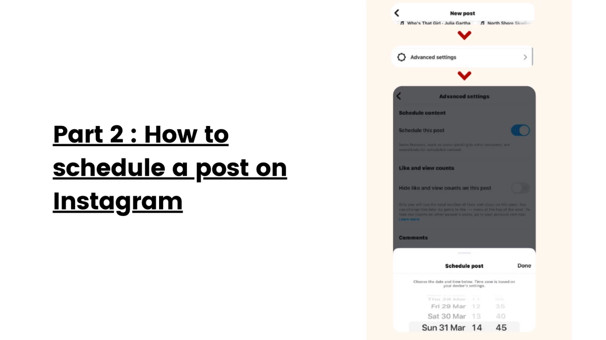 Part 2 _ How to schedule a post on Instagram
