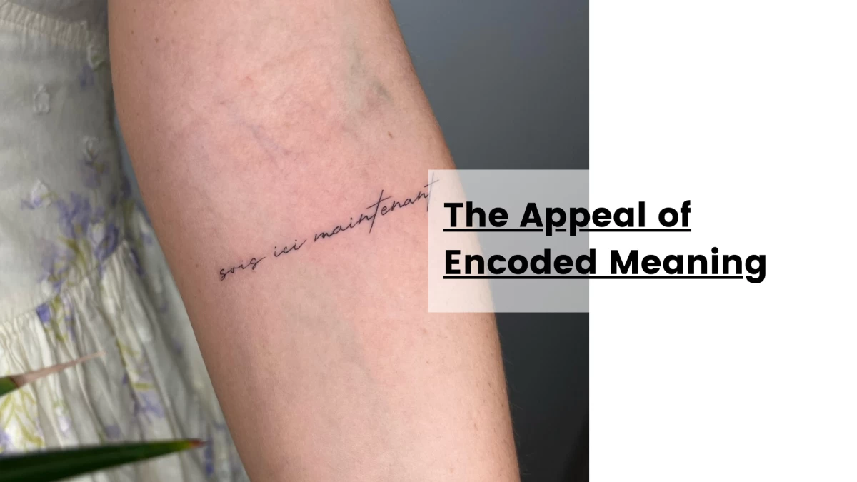 The Appeal of Encoded Meaning- Tattoo Dublin - Black Hat Tattoo Studio