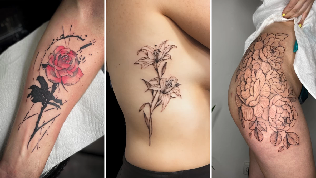 Aggregate 158+ strength flower tattoo super hot