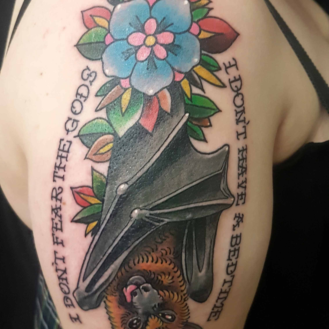 Back Hat Tattoo Nice 2023 - Nad Savarino - Tattoo Artist Guest Nice25 - The Black Hat Tattoo