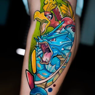 Dian guest realistic color tattoo - The Black Hat Tattoo