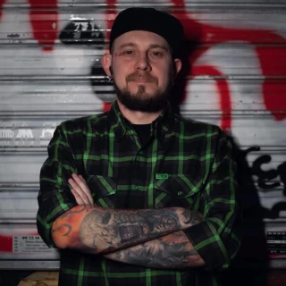 Aleksandr - The Black Hat Tattoo