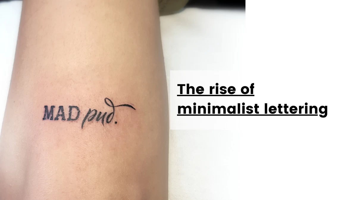 The rise of minimalist lettering