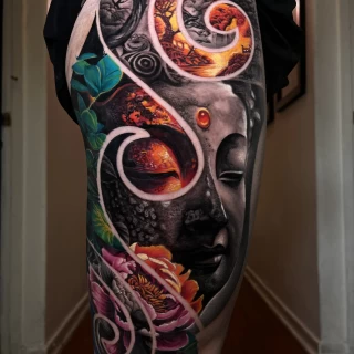 Matias Guest Artist Realism - The Black Hat Tattoo