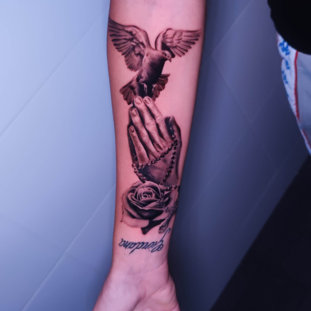 6 - The Black Hat Tattoo