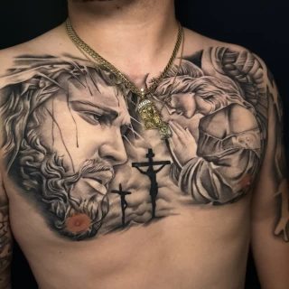 Nicolás - résident artist - Black Hat Dublin - realism - The Black Hat Tattoo