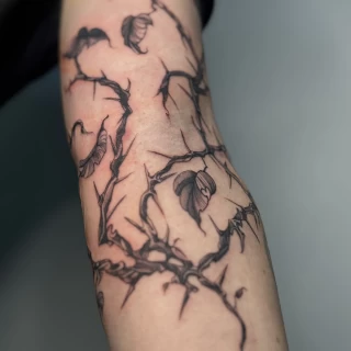 Galilea - resident artist - Black Hat Dublin - cybersigilism - The Black Hat Tattoo