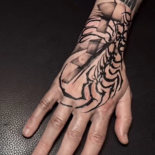 Galilea - resident artist - Black Hat Dublin - cybersigilism - The Black Hat Tattoo