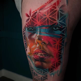 Realism color - Realism, Microrealism and Portrait Tattoo - Black Hat Tattoo Dublin - The Black Hat Tattoo