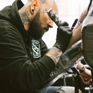 Federico - The Black Hat Tattoo