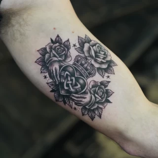 Nicolás - résident artist - Black Hat Dublin - realism - The Black Hat Tattoo