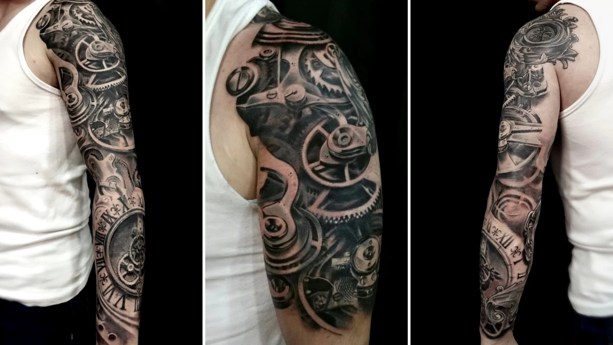 Biomechanical Tattoo - Black Hat Tattoo Dublin1