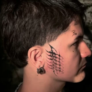 Galilea - resident artist - Black Hat Dublin - cybersigilism - The Black Hat Tattoo