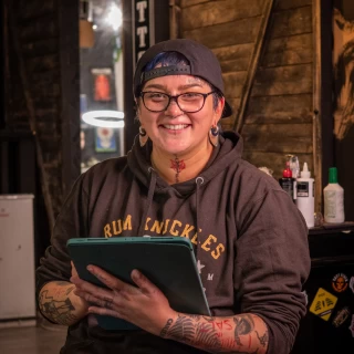 Sandra - The Black Hat Tattoo
