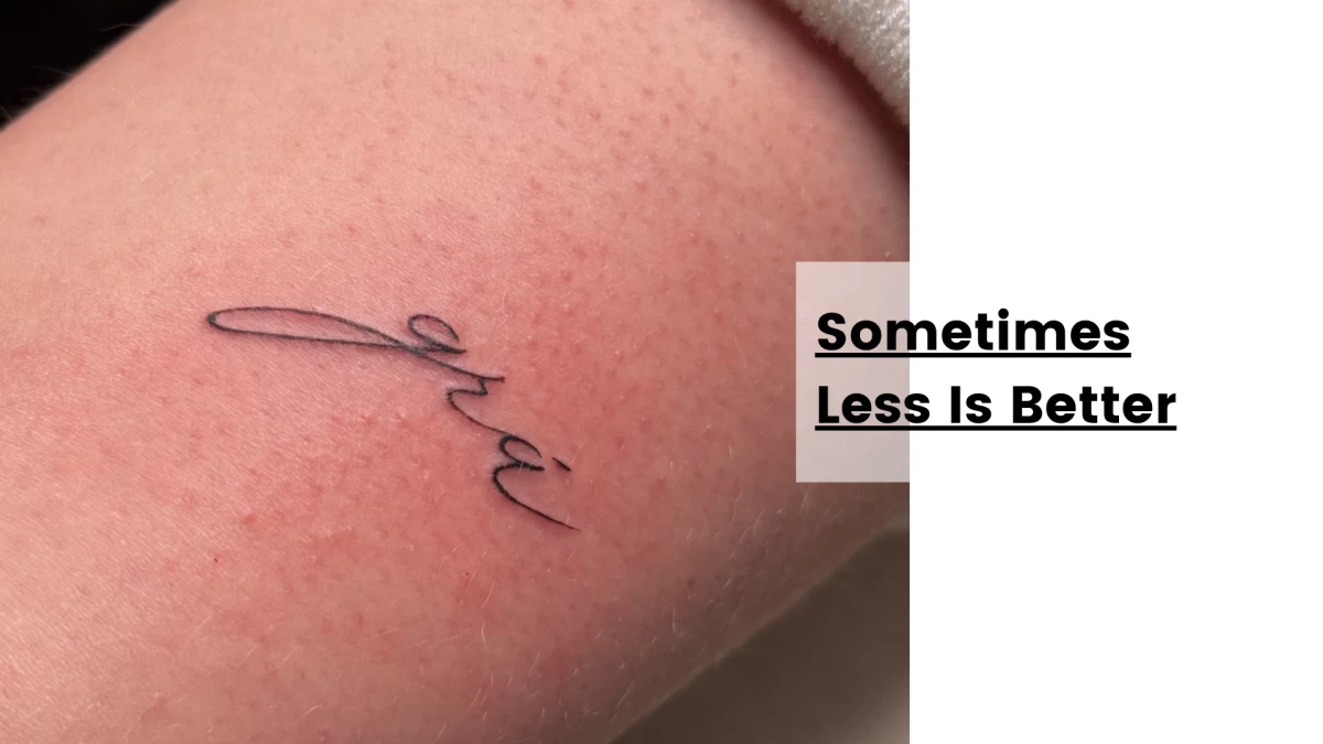 Sometimes Less Is Better