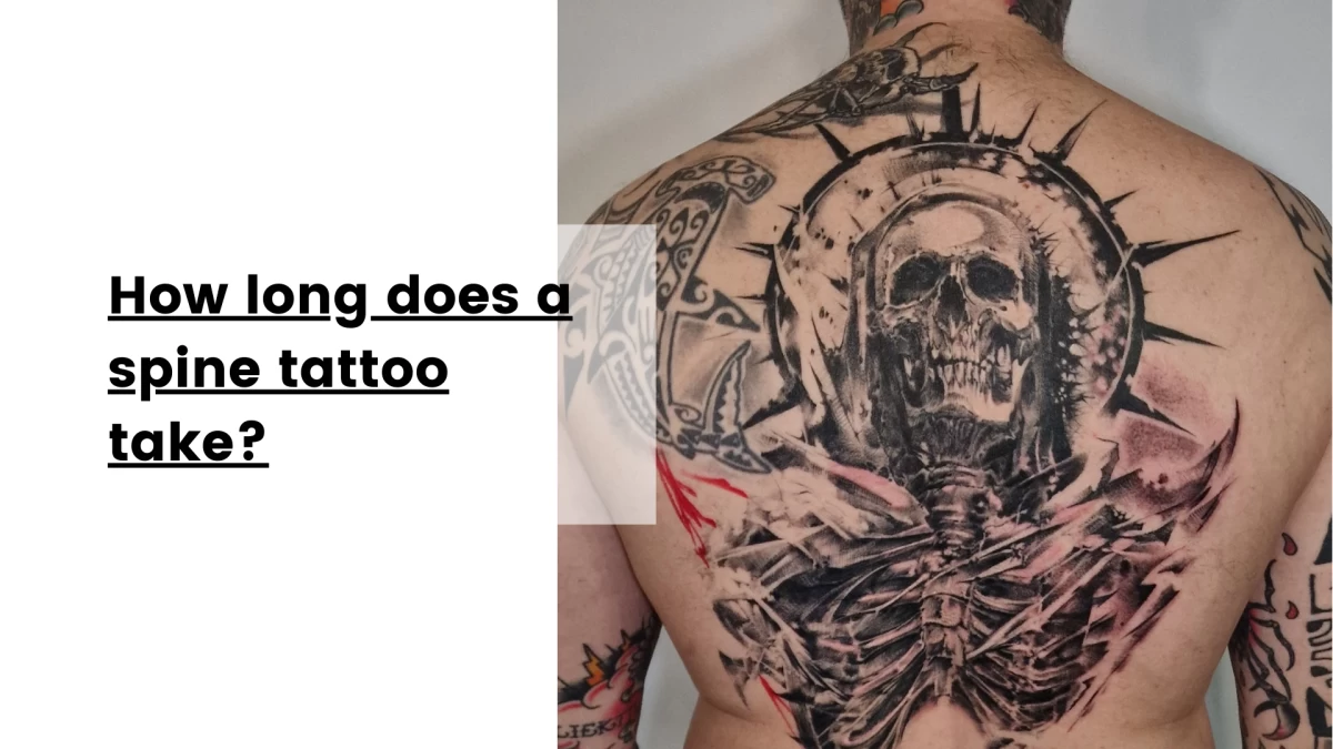 How long does a spine tattoo take