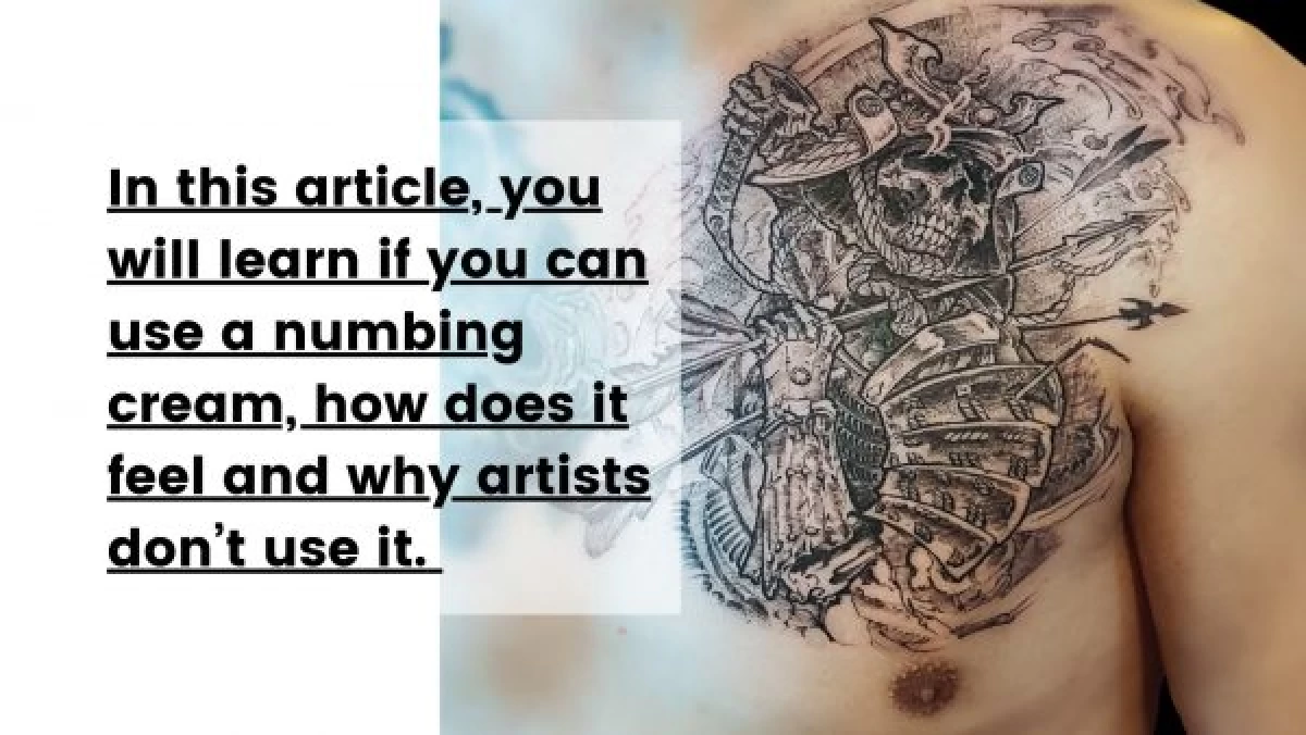 Can I put on numbing cream before a tattoo ?