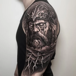 Jesus - The Black Hat Tattoo