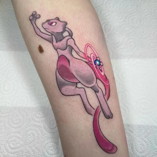 Pokemon Tattoo colors - Color Watercolor and Sketch Tattoos - Black Hat Tattoo Dublin - The Black Hat Tattoo