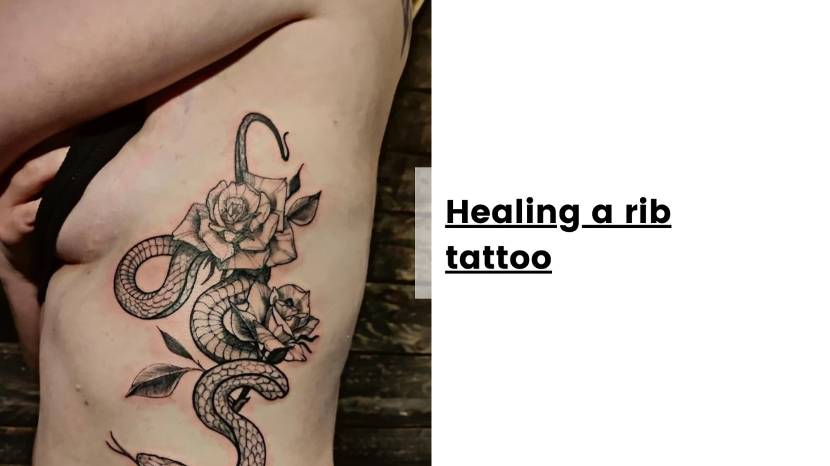 Healing a rib tattoo