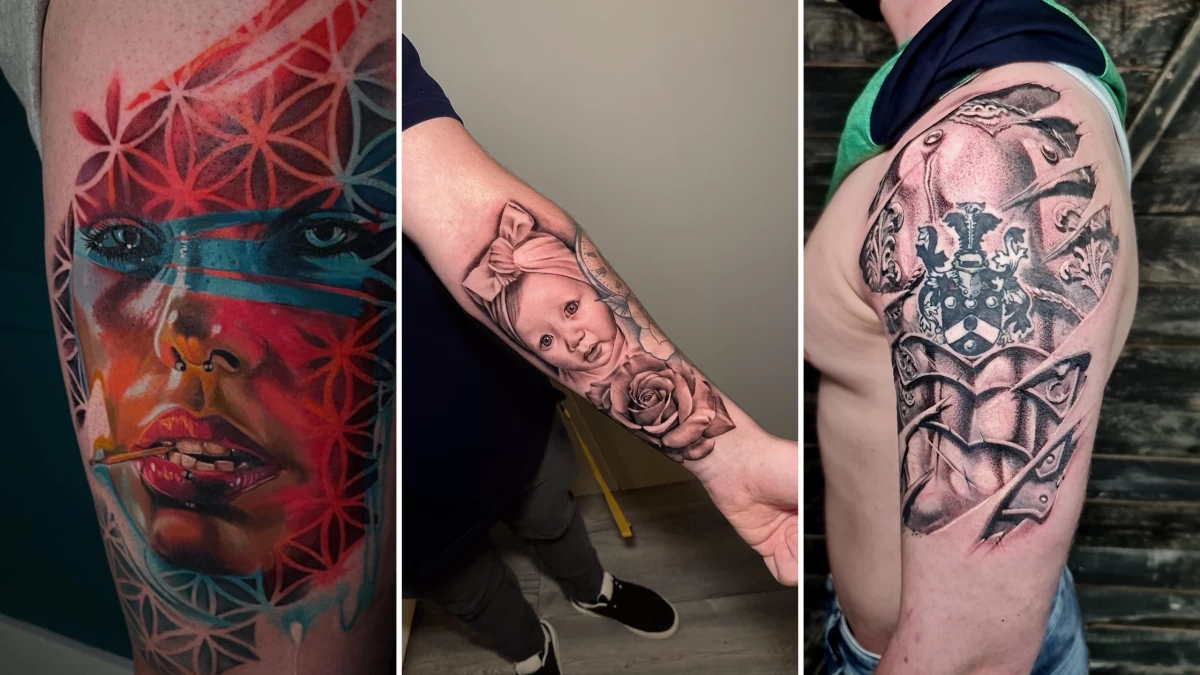 Realism Microrealism and Portrait Tattoo - Black Hat Tattoo Dublin 2