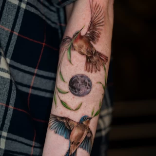 Nicolás - résident artist - Black Hat Dublin - realism - The Black Hat Tattoo