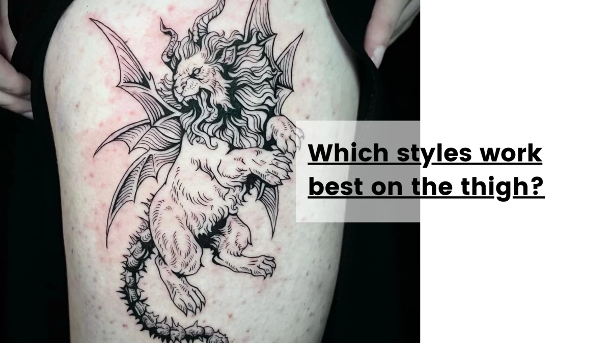 Which styles work best on the thigh