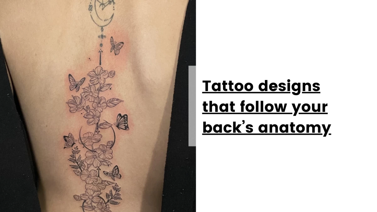 Tattoo designs that follow your back’s anatomy