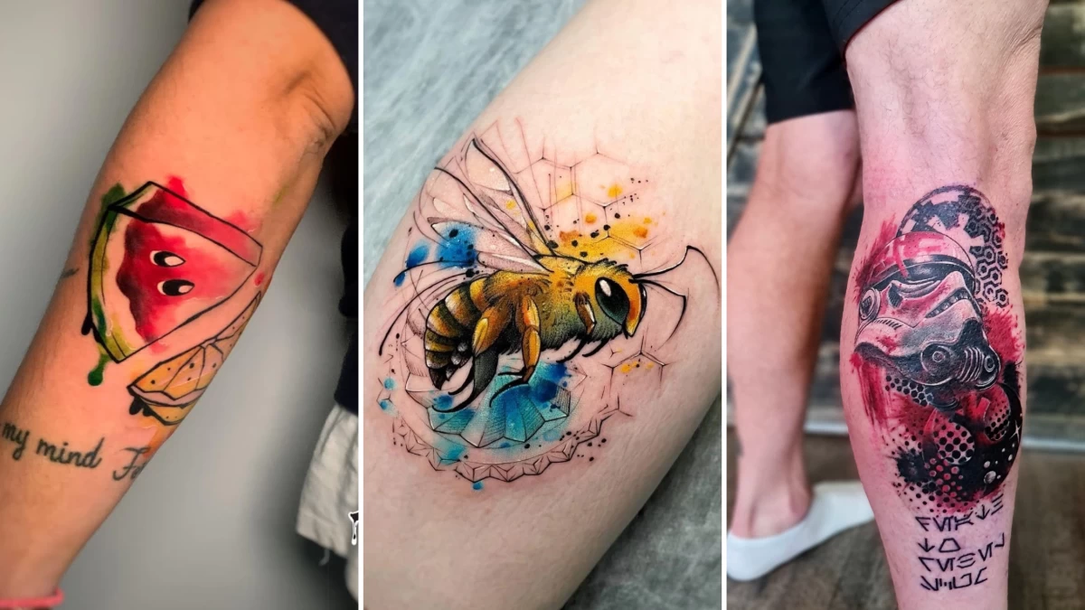 40 Beautiful Color Tattoo Designs Ideas