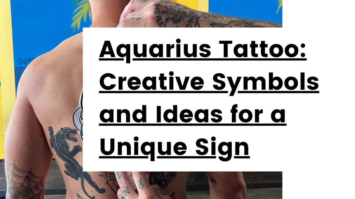 Titre - Aquarius Tattoo_ Creative Symbols and Ideas for a Unique Sign