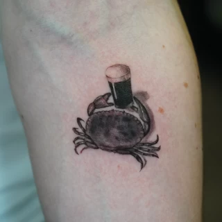 Nicolás - résident artist - Black Hat Dublin - realism - The Black Hat Tattoo