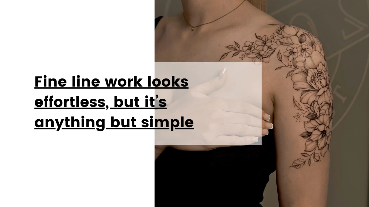 Fine line work looks effortless, but it’s anything but simple- Tattoo Dublin - Black Hat Tattoo Dublin