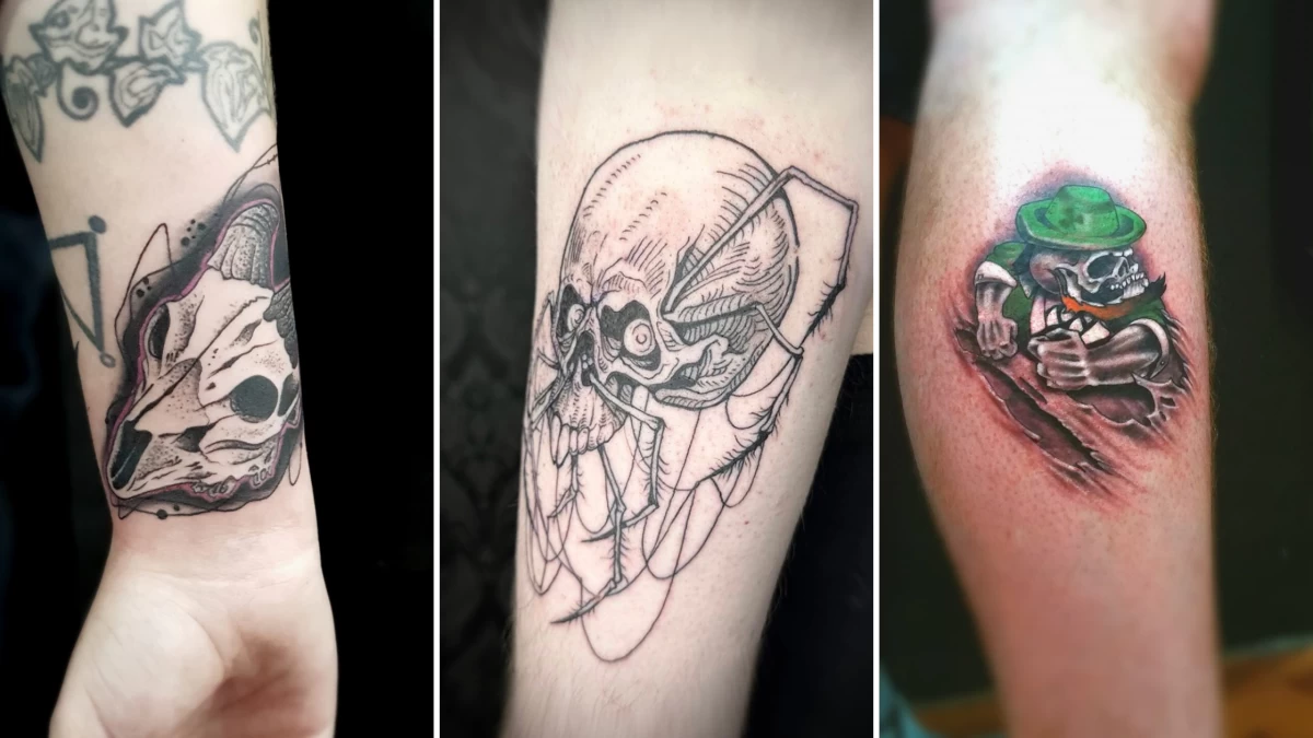 Skull Tattoo - Black Hat Tattoo Dublin 11