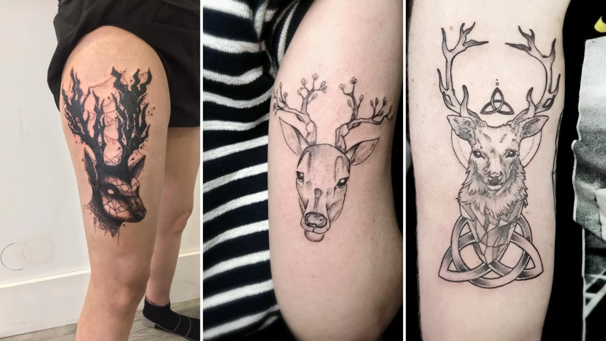 Deer Tattoo - Black Hat Tattoo Dublin 2
