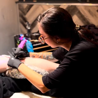 Polina - The Black Hat Tattoo