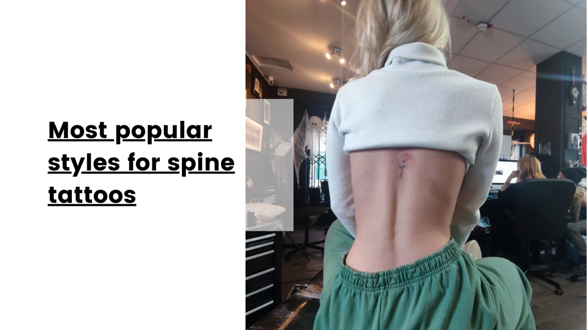 Most popular styles for spine tattoos