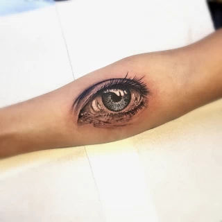 Eye color - Realism, Microrealism and Portrait Tattoo - Black Hat Tattoo Dublin - The Black Hat Tattoo