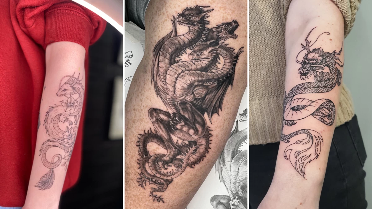 Dragon Tattoo - Black Hat Tattoo Dublin 4