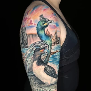 Ruxandra guest artist(2) - The Black Hat Tattoo