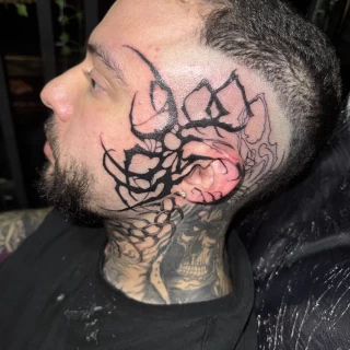 Galilea - resident artist - Black Hat Dublin - cybersigilism - The Black Hat Tattoo