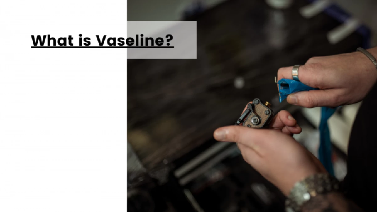 Why do tattoo artists use Vaseline on tattoos ?
